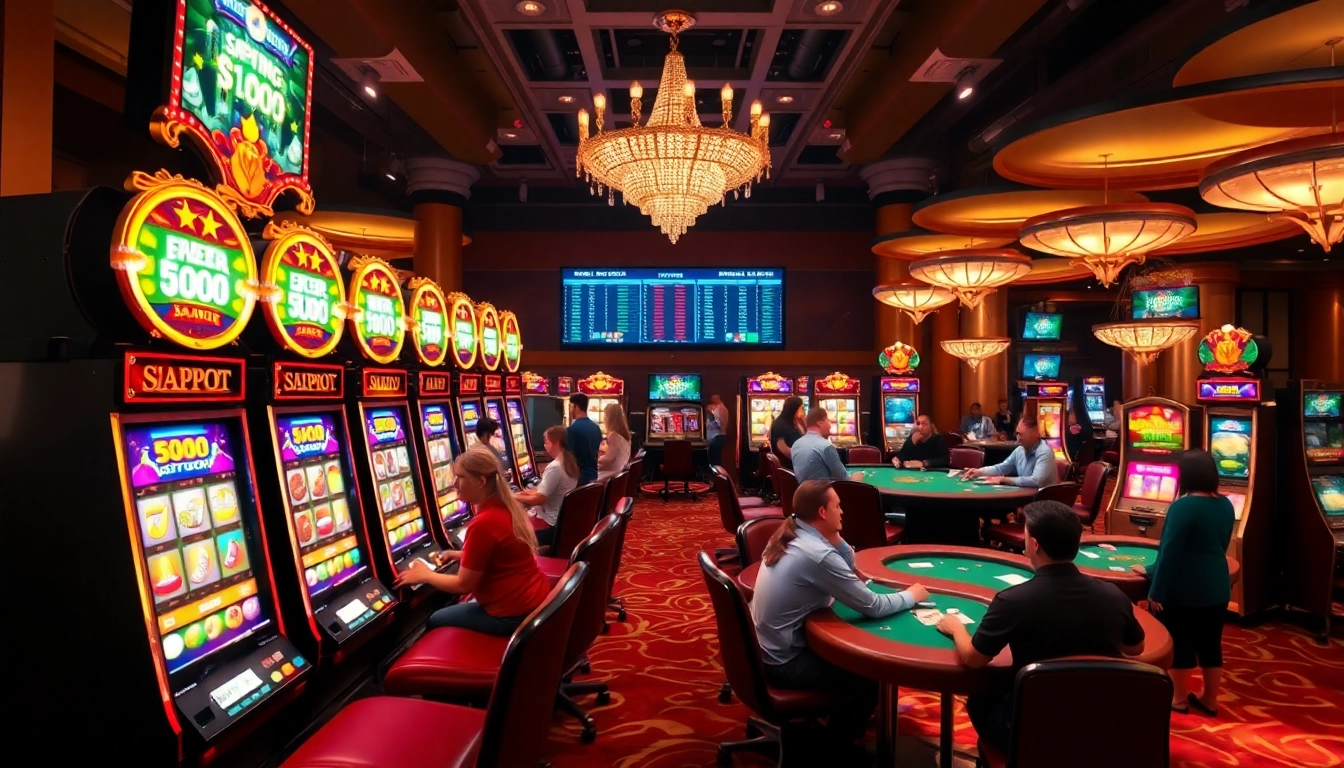 Experience vibrant gaming excitement at https://www.superslot365.net/ with lively slot machines and professional dealers.