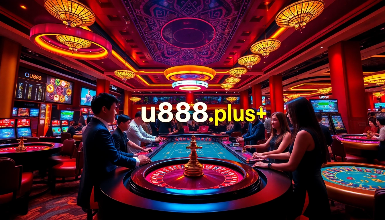 U8888.plus offers an exciting online casino experience with vibrant games and engaging dealers.