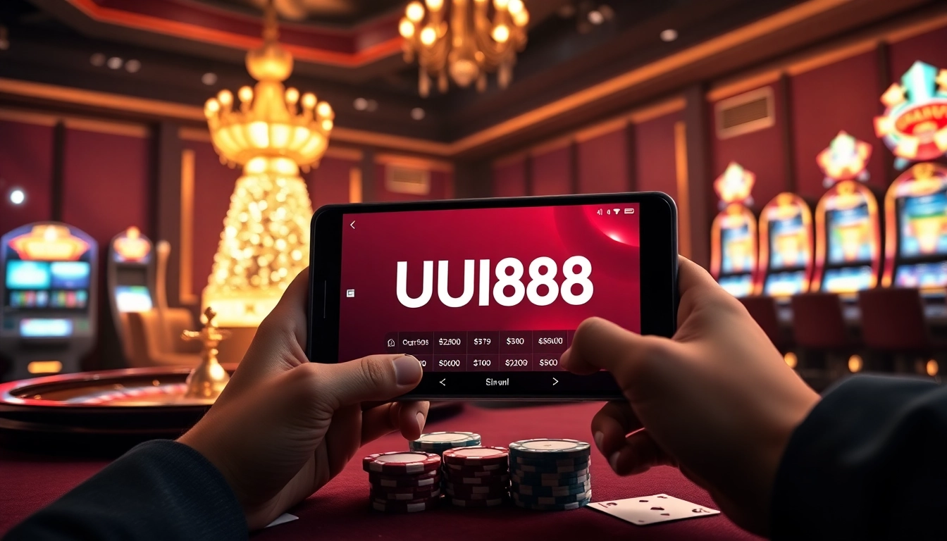 Experience the thrill of online gambling with the uu88 tải app on your mobile device.