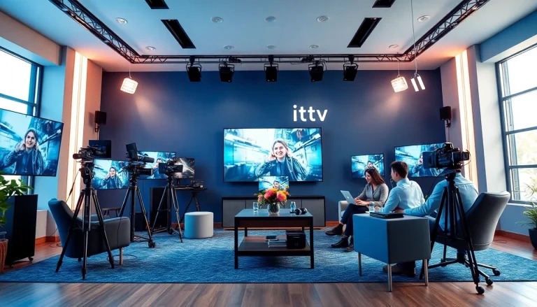 Lauthaitv media studio featuring technology, collaboration, and professionalism.
