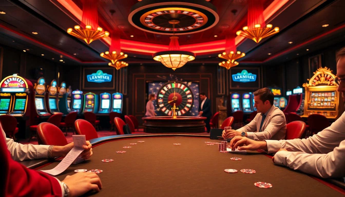 Experience high-stakes poker action at https://f8bet.ventures/, showcasing intense gameplay and luxury casino vibes.