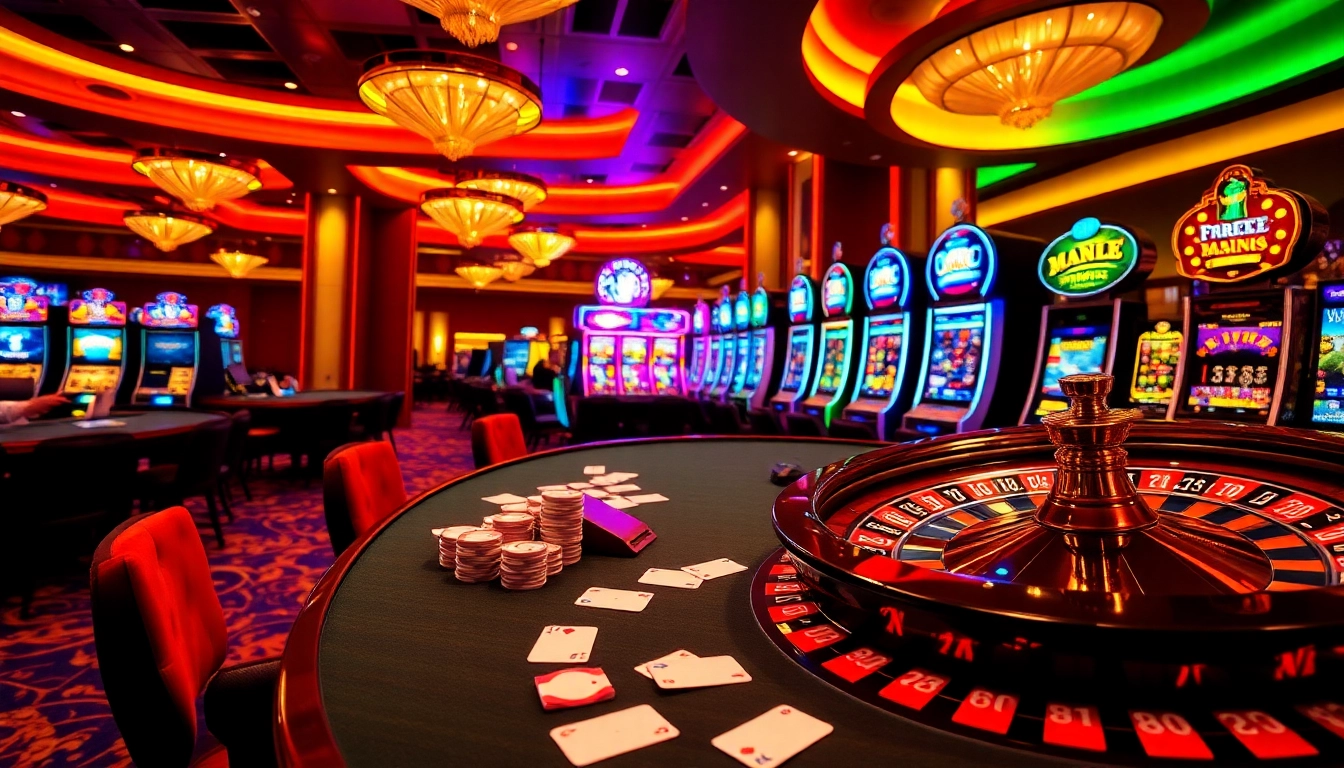 SC88 casino experience with vibrant gaming tables and thrilling atmosphere.