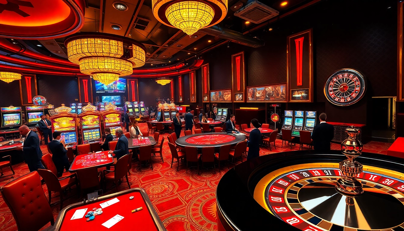 Winning at the casino with vibrant slot machines and exciting players at https://lucky88.bike/.