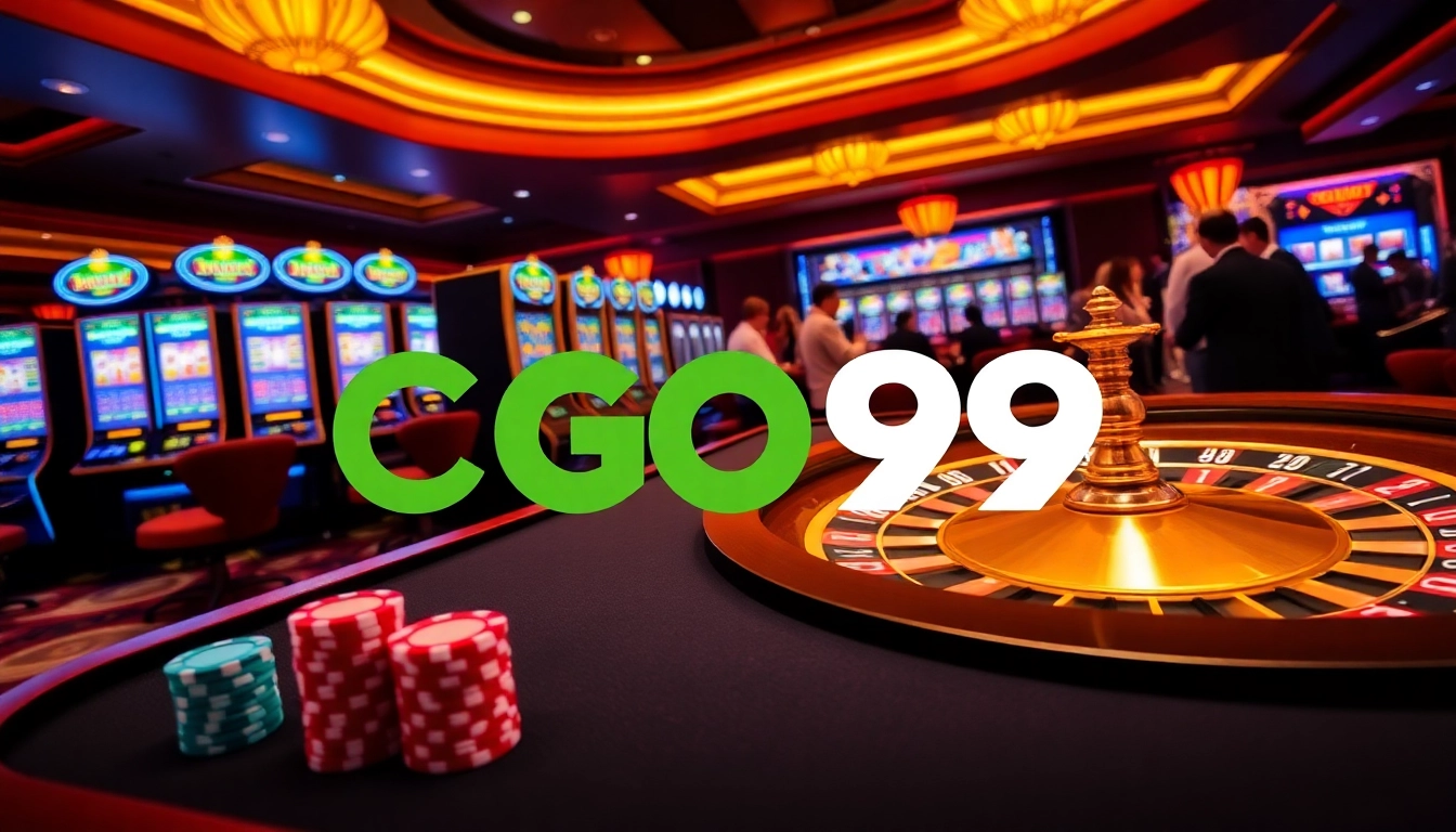 Experience thrilling moments at GO99 casino with vibrant slot machines and action-packed tables.