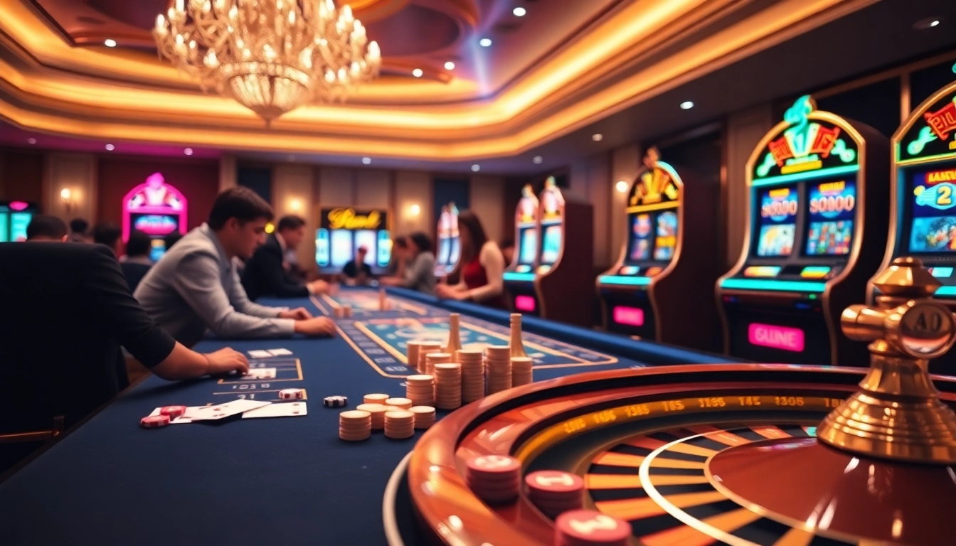 Experience the thrill of gaming at F8BET COM with vibrant casino tables and dynamic gameplay.