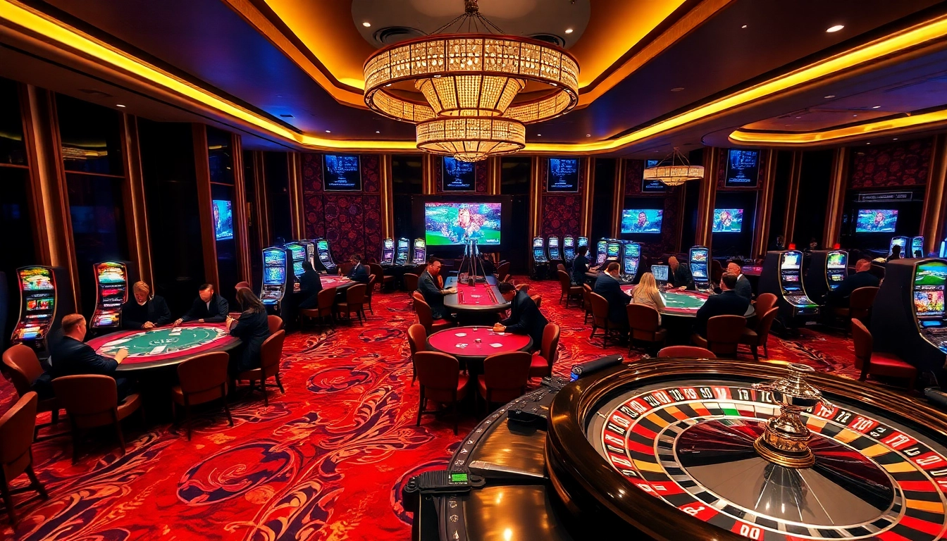 VVVWIN offers a thrilling casino experience with vibrant tables and engaging slot machines.