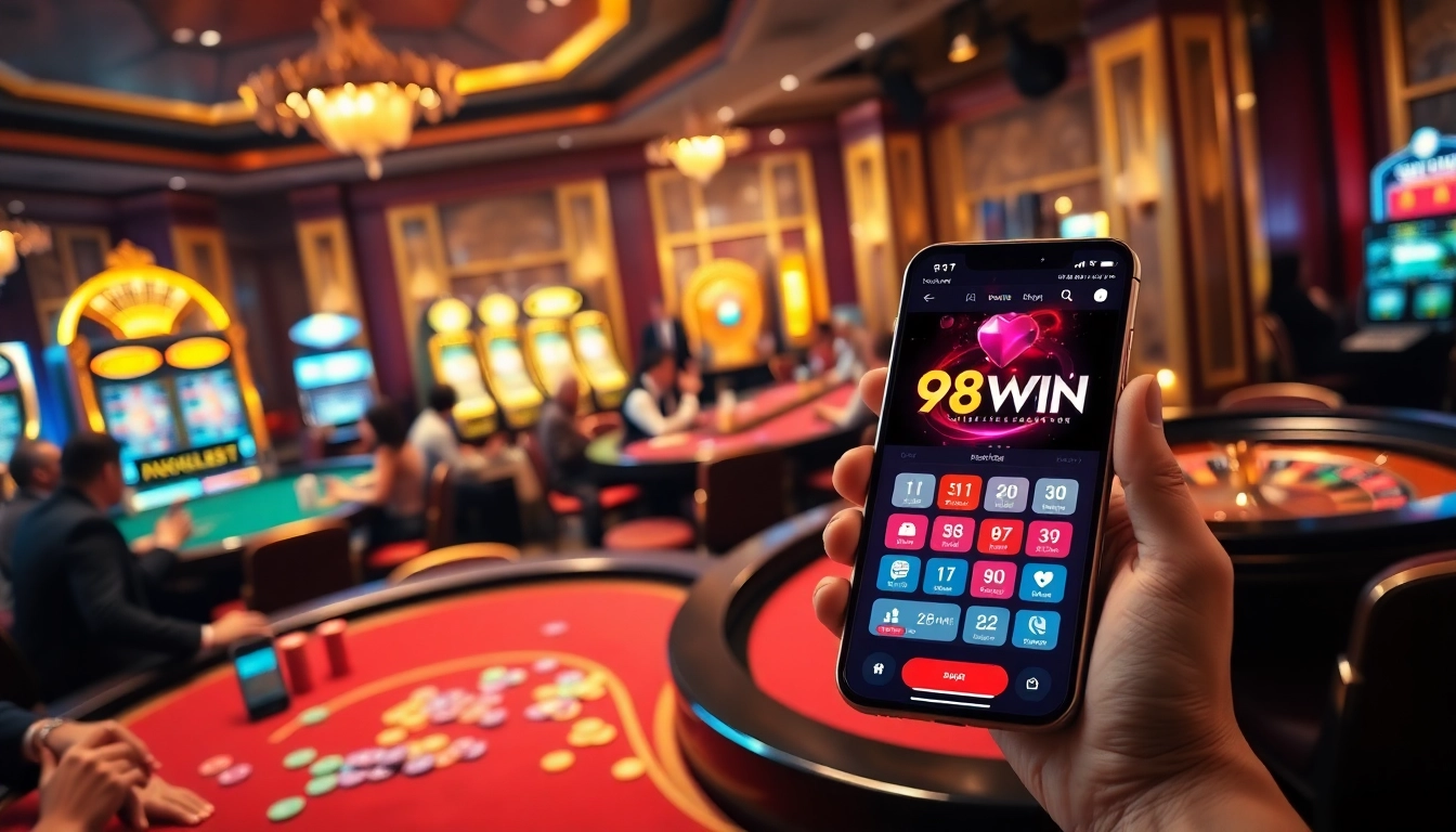 Experience thrilling gaming opportunities at https://98win1.in.net/ with vibrant casino tables and exciting action.