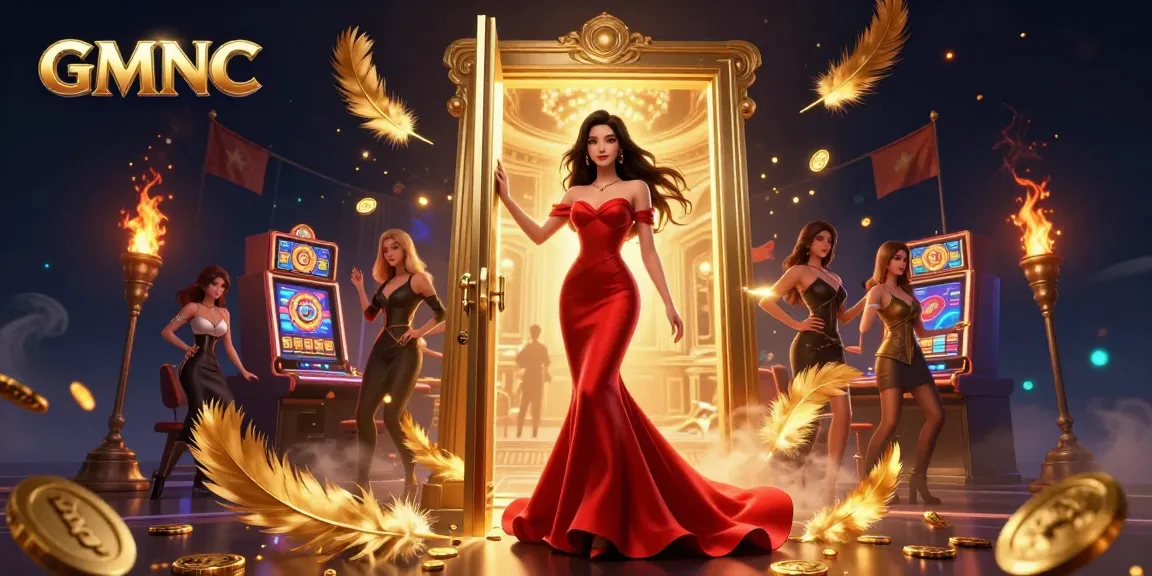 GMNC engages players in an exhilarating casino environment with dynamic gaming elements and rich imagery.