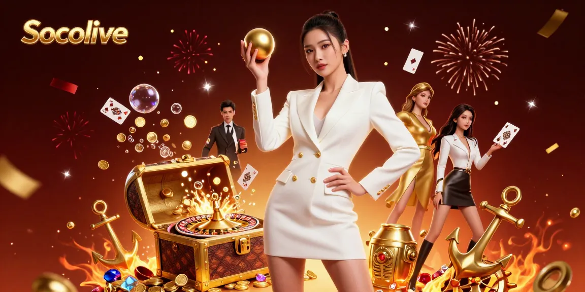 Socolive offers captivating live casino experiences with stunning visuals and high-quality streaming.