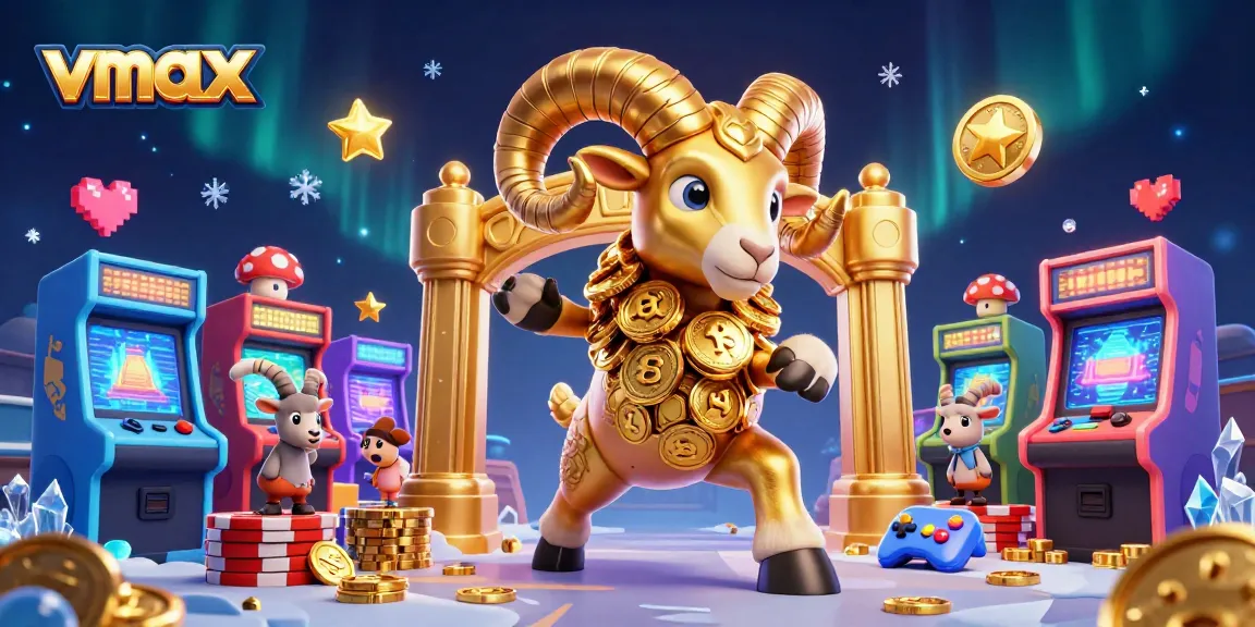 Experience the thrill of vmax as the golden ram charges through a casino themed adventure full of action and excitement.