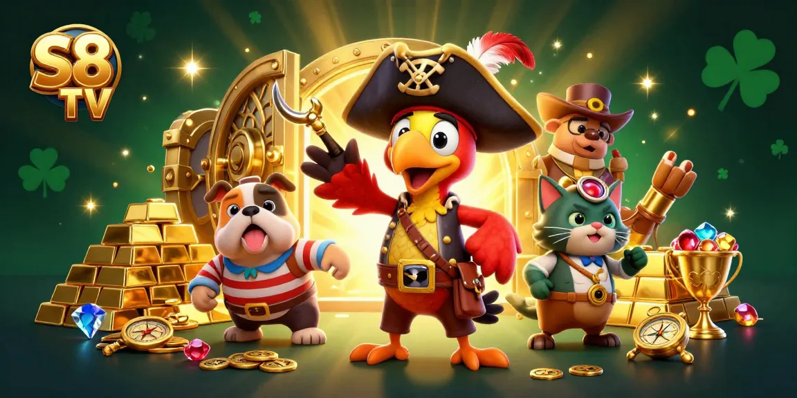 Experience S8 TV's exciting betting opportunities with dazzling gems and lively characters.