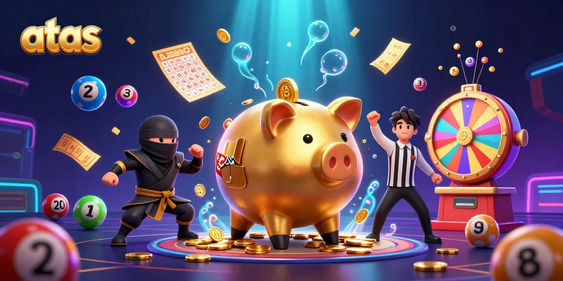 Celebrate winning moments at ATAS Casino with vibrant gaming elements and dynamic action.