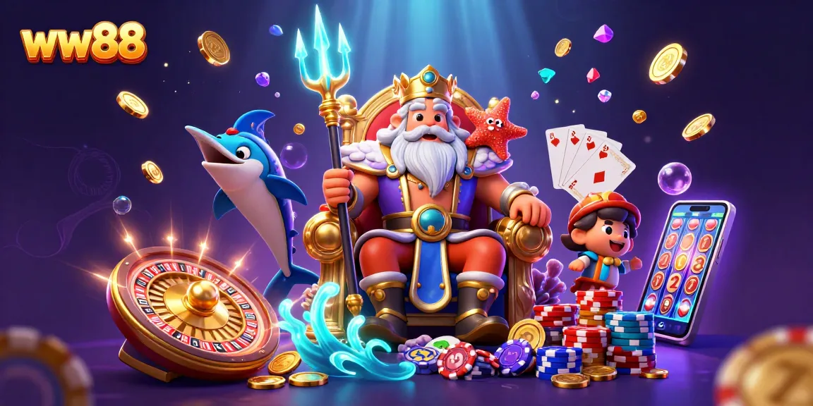 Win big at ww88 with vibrant casino fun featuring Neptune and incredible game elements.