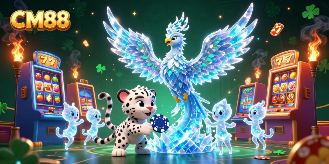 Win big with CM88 in a vibrant casino scene rich in detail and engaging gameplay.