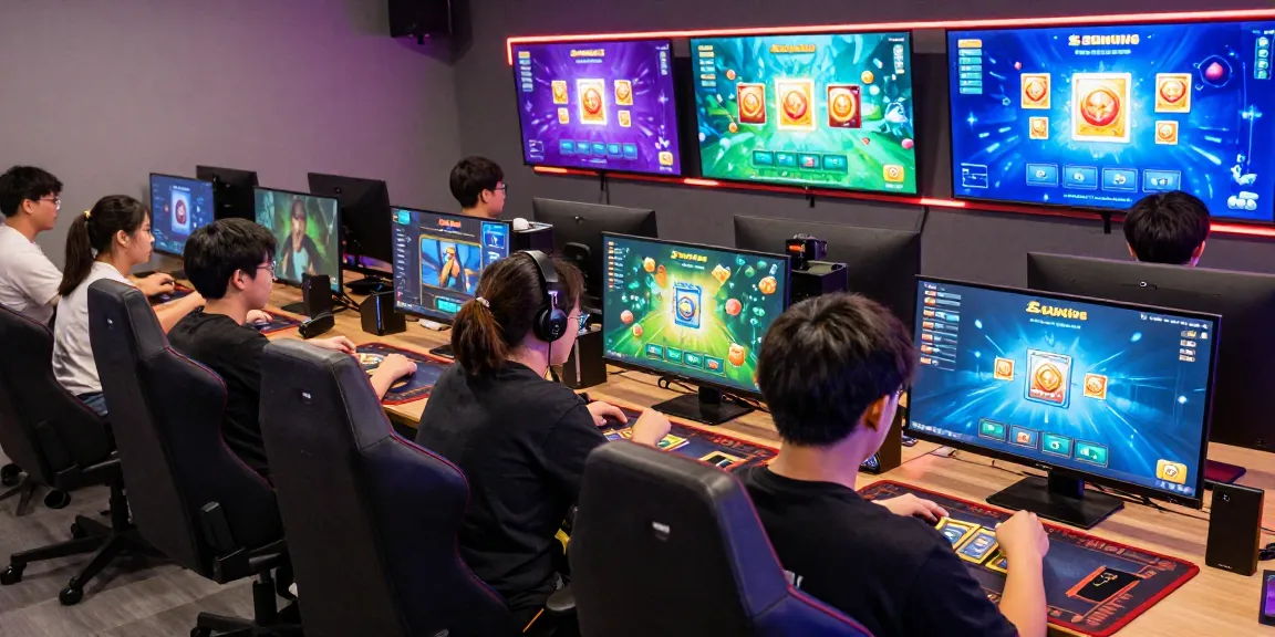 Sunwin players enjoying engaging card games in vibrant online gaming environment.