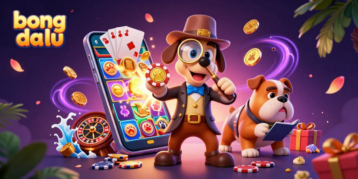 Experience bong da lu gaming excitement with 3D characters exploring clues and casino treasures.