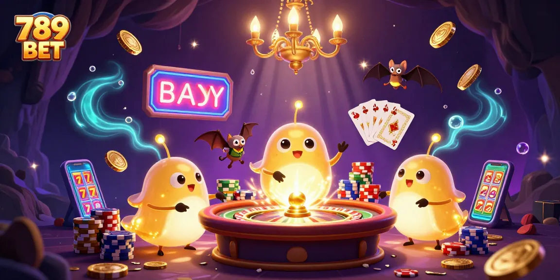 Experience thrilling wins at 789 BET with sparkling gems and vibrant game elements illuminating your path.