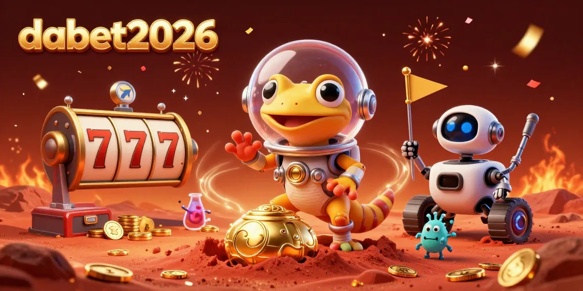 Engage with dabet2026's thrilling casino adventures illuminated by vibrant graphics and lucky symbols.
