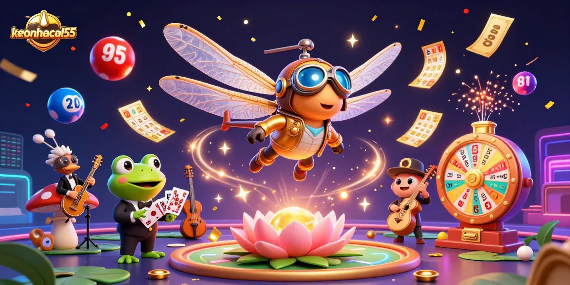 Engage with keonhacai55 by experiencing vibrant casino activities, featuring unique characters and dynamic gaming elements.