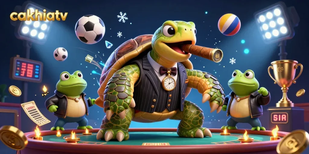 CakhiaTV offers an exciting range of sports betting experiences featuring dynamic characters and gambling elements.