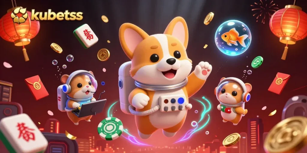 Experience thrilling wins at kubetss with this vibrant casino scene featuring exciting game elements.