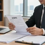 Valken Legal — Interpol-Red-Notice-Anwälte bei einer Rechtsberatung mit wichtigen Interpol-Dokumenten.