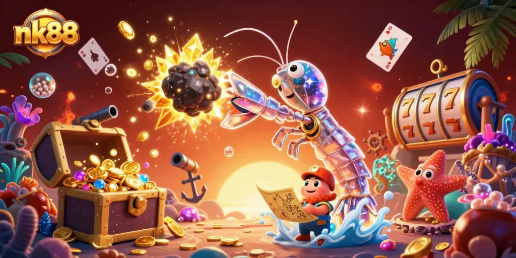 Engage with exciting games at nk88 featuring galactic samurai action and underwater treasure.