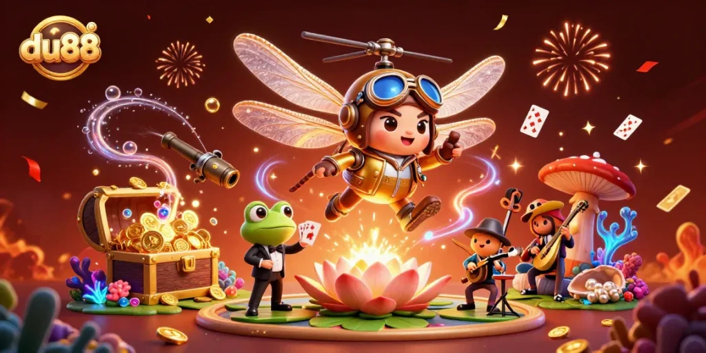 Experience thrilling gameplay at du88 with vivid croupier action and dynamic casino elements.