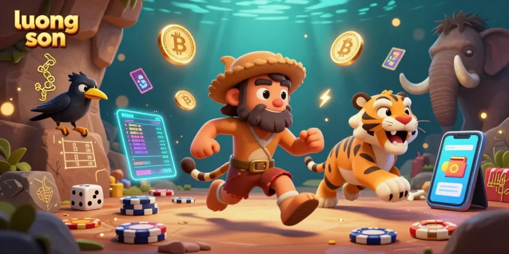 Engage with the exciting world of gambling at luong son's prehistoric casino featuring unique elements.